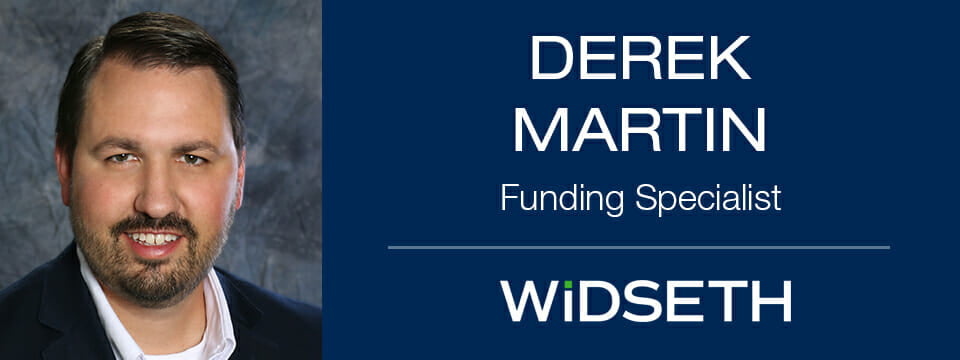 Widseth Welcomes Funding Specialist Derek Martin